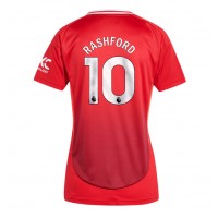 Manchester United Marcus Rashford #10 Hemmatröja Kvinnor 2024-25 Korta ärmar